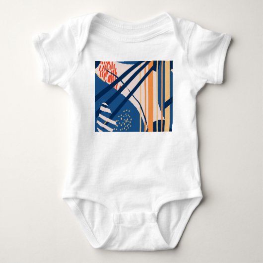 Tropische bloemen: moderne header romper (Voorkant)