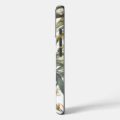 Tropische Bloemen Monogram Eiland Ontwerp Case-Mate iPhone Case (Achterkant / Links)