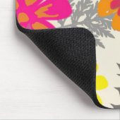 Tropische bloemen Mouspad Muismat (Hoek)