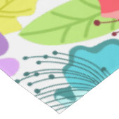 Tropische bloemen naadloos patroon tafelkleed (Gekanteld)