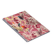 Tropische bloemen | notitieboek (Rechterzijde)