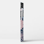 Tropische bloemen palmbladeren textuur Case-Mate iPhone case (Achterkant / Links)