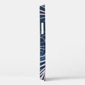 Tropische bloemen palmbladeren textuur Case-Mate iPhone case (Achterkant / Rechts)