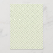 Tropische Bloemen Strand Wedding Details Informatiekaartje (Achterkant)