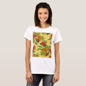 Tropische bloemen T-Shirt (Voorkant volledig)