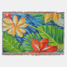 Tropische bloemen twee