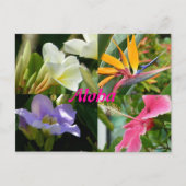 Tropische bloemen van Kauai Hawaii Briefkaart (Voorkant)
