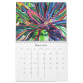 Tropische bloemen van Kauai Hawaii kalender (Mar 2026)