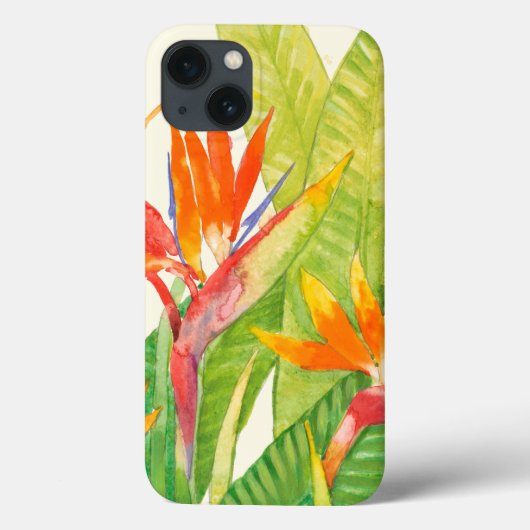 Tropische bloemen| Vogel van het Paradijs Case-Mate iPhone Case (Achterkant)