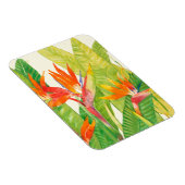 Tropische bloemen | Vogel van het Paradijs Magneet (Rechterzijde)