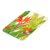 Tropische bloemen | Vogel van het Paradijs Magneet (Linkerzijde)