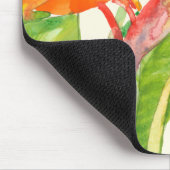 Tropische bloemen | Vogel van het Paradijs Muismat (Hoek)