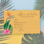 Tropische bloemen - Vrijgezellenfeest Advies en We Briefpapier