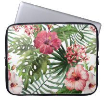 Tropische bloemen Waterverf Modern Fine Floral