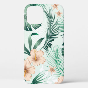 Tropische bloemen, weelderig loof patroon. Case-Mate iPhone case