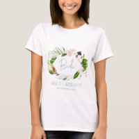 Tropische bloemenbruid bachelorette