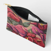 Tropische bloemenprinttas etui (Open)