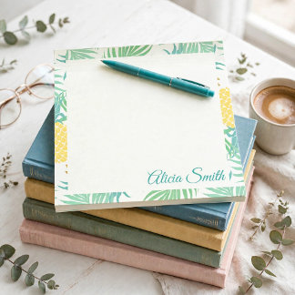 Tropische bloemenschattig Post-it Note