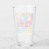 Tropische Bloemglas Tumbler (Achterkant)