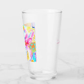 Tropische Bloemglas Tumbler (Links)