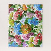 Tropische bloemorchideeën legpuzzel (Verticaal)