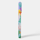 Tropische Bloemrijke Rand Zomer Esthetiek Case-Mate iPhone Case (Achterkant / Rechts)