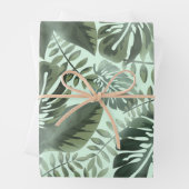 Tropische bloesbloemen inpakpapier vel (In situ)