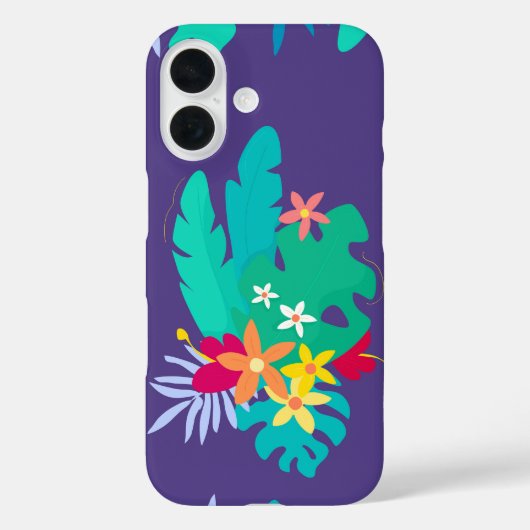 tropische bloesem Case-Mate iPhone case (Achterkant)