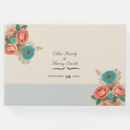 Tropische Blues & Greens Eco-vriendelijke strand b Gastenboek