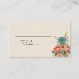 Tropische Blues & Greens Eco-vriendelijke strand b Plaatskaartje