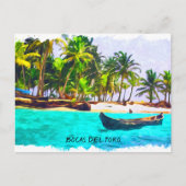 Tropische Bocas del Toro Panama Briefkaart (Voorkant)
