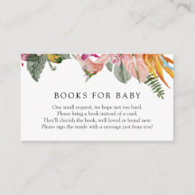 Tropische boeken voor Baby-behuizing