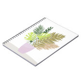 Tropische boeket. notitieboek (Linkerzijde)