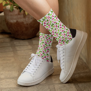 Tropische Boemerang Eenvoudig Patroon Socks Sokken