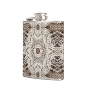 tropische boho chic tribal macrame heupfles (Links)