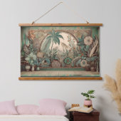 Tropische Boho Display muur opknoping Hangend Wandkleed (Slaapkamer)