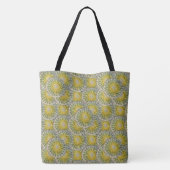 Tropische bol Cacti Pattern Tote Bag (Achterkant)