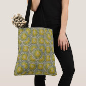 Tropische bol Cacti Pattern Tote Bag (Dichtbij)