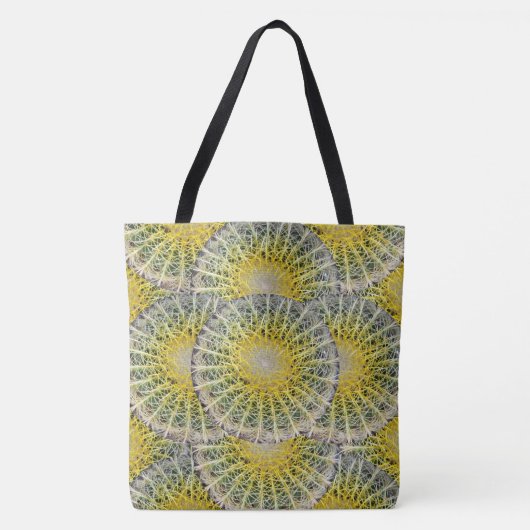 Tropische bol Cacti Pattern Tote Bag (Voorkant)
