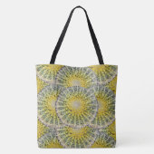 Tropische bol Cacti Pattern Tote Bag (Achterkant)