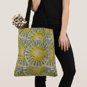 Tropische bol Cacti Pattern Tote Bag (Dichtbij)