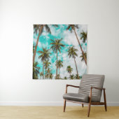 Tropische bomen wandkleed (In situ)