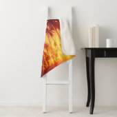 Tropische bomen zonsondergang sherpa deken (In situ)