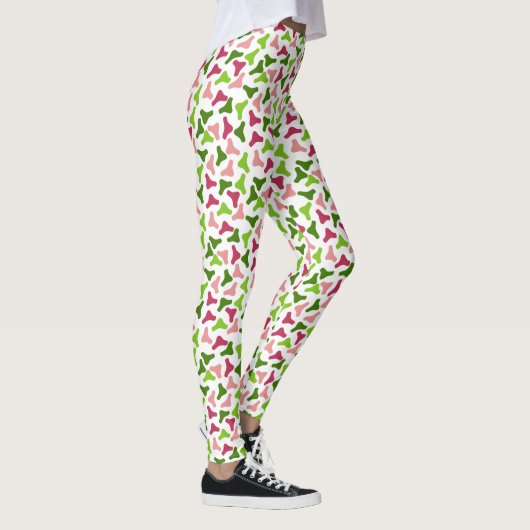 Tropische Boomerang Simple Pattern-Leggings Leggings (Rechts)