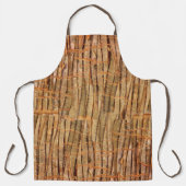 Tropische boomschors foto schort (Voorkant)