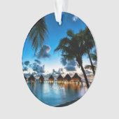 Tropische Bora Bora Ornament (voorkant)