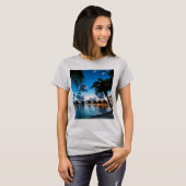 Tropische Bora Bora T-shirt (Voorkant volledig)