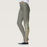 Tropische botanische anische ananische grijze Legg Leggings<br><div class="desc">De leggings van de zomer van de Rek Comfortabele leggings Stijlvolle stijl met verbluffende anananassen gedrukte leggings,  ideale toevoeging aan om het even welk avontuur. Oorspronkelijk ontwerp ©riverme* 2017-cadeau</div>