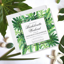 Tropische botanische Bachelorette Weekend Itinerar