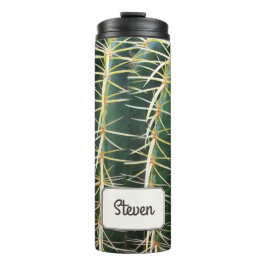 Tropische Botanische Cactus Foto Elke Naam Thermosbeker